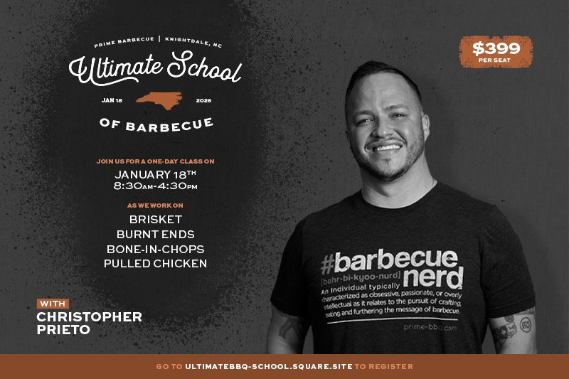 Ultimate School of Barbecue – January 18th, 2026